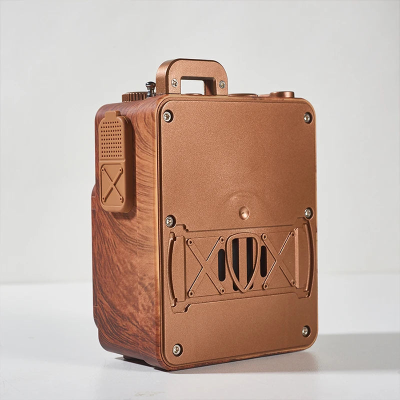 Portable Audience Sound Box Bluetooth Speaker Retro Outdoor Radio Wireless Connection Vintage Style Music Player